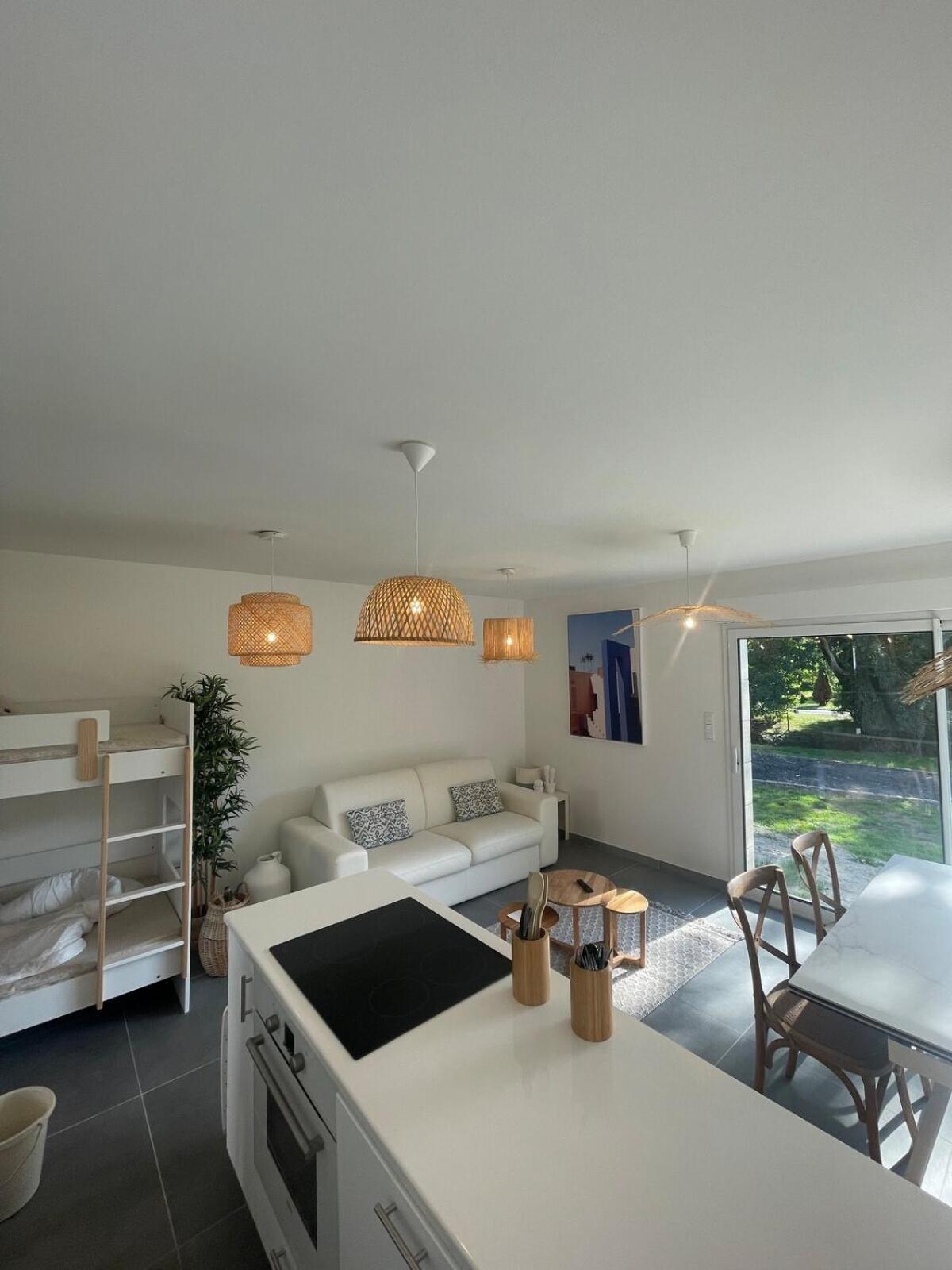 L'Opale - Le White Apartman Les Attaques Szoba fotó